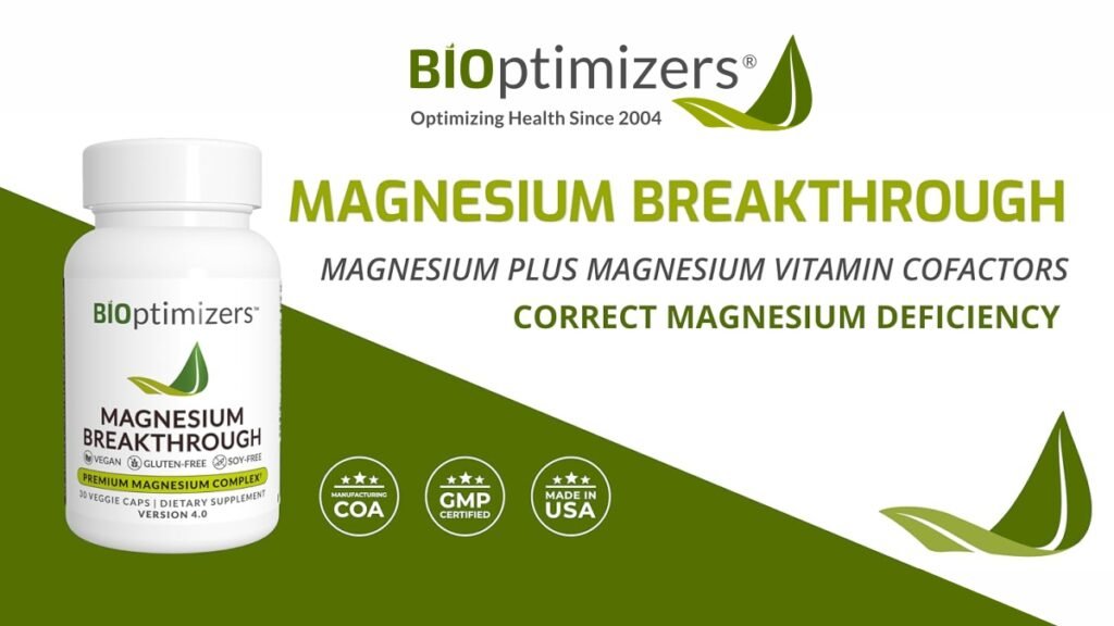 Discover the Unexpected Advantages of Bioptimizers Magnesium Breakthrough Capsules: Rejuvenate Your Energy and Conquer Fatigue!