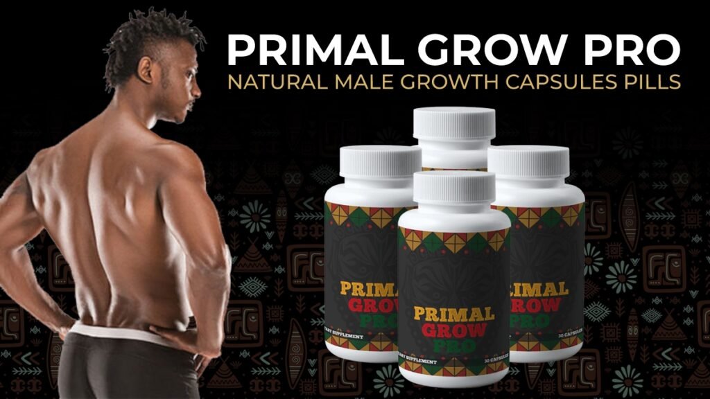 Primal Grow Pro Capsules Pills - Empower Your Journey to Greater Strength and Potential.