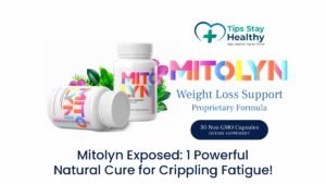 Mitolyn supplement bottle promoting natural cure for crippling fatigue