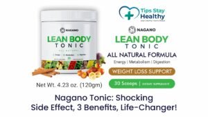 Nagano Tonic bottle showing natural ingredients and health benefits