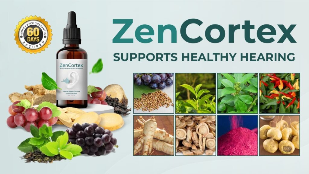 ZenCortex supplement bottle with label shown, highlighting 7 powerful truths