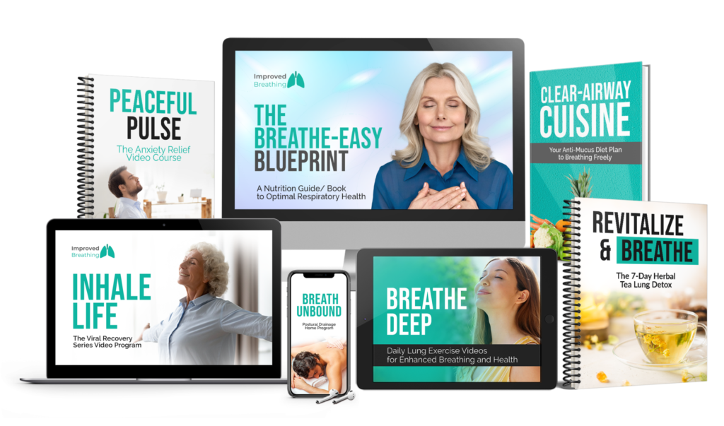 Breathe Mullein Drops bottle with herbal ingredients for lung support