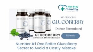GlucoBerry bottle placed on a wellness journal, representing the #1 secret to avoiding common supplement mistakes.