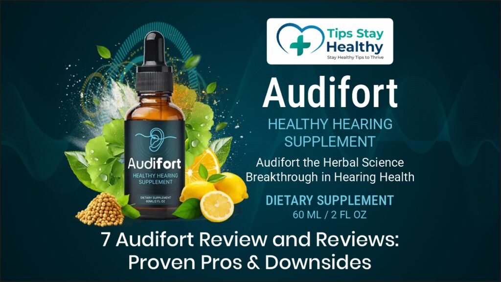 Audifort Review and Reviews showing pros, downsides, and supplement details